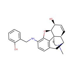 CN1CC[C@]23c4c5ccc(NCc6ccccc6O)c4O[C@H]2[C@@H](O)C=C[C@H]3[C@H]1C5 ZINC000084669459