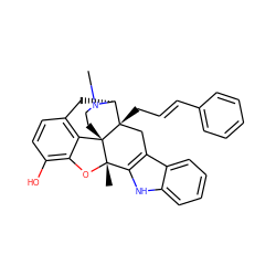 CN1CC[C@]23c4c5ccc(O)c4O[C@@]2(C)c2[nH]c4ccccc4c2C[C@@]3(C/C=C/c2ccccc2)[C@H]1C5 ZINC000013524137