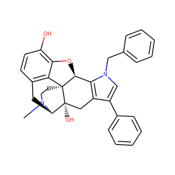 CN1CC[C@]23c4c5ccc(O)c4O[C@H]2c2c(c(-c4ccccc4)cn2Cc2ccccc2)C[C@@]3(O)[C@H]1C5 ZINC000013472200