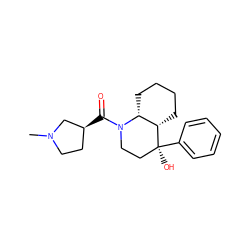 CN1CC[C@H](C(=O)N2CC[C@](O)(c3ccccc3)[C@H]3CCCC[C@H]32)C1 ZINC000071316597