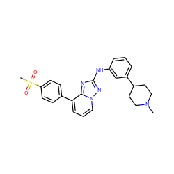 CN1CCC(c2cccc(Nc3nc4c(-c5ccc(S(C)(=O)=O)cc5)cccn4n3)c2)CC1 ZINC000068247678