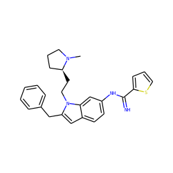 CN1CCC[C@@H]1CCn1c(Cc2ccccc2)cc2ccc(NC(=N)c3cccs3)cc21 ZINC000034806408