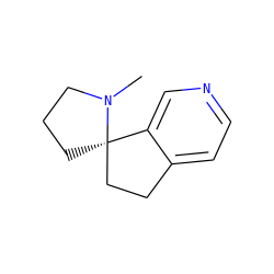 CN1CCC[C@]12CCc1ccncc12 ZINC000013491036