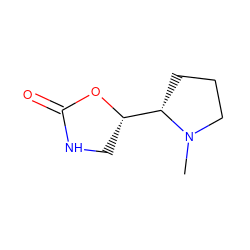 CN1CCC[C@H]1[C@@H]1CNC(=O)O1 ZINC000040429024