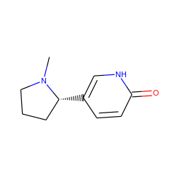 CN1CCC[C@H]1c1ccc(=O)[nH]c1 ZINC000008576195