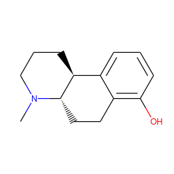 CN1CCC[C@H]2c3cccc(O)c3CC[C@@H]21 ZINC000005966460