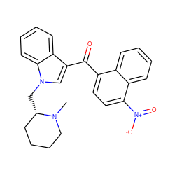 CN1CCCC[C@@H]1Cn1cc(C(=O)c2ccc([N+](=O)[O-])c3ccccc23)c2ccccc21 ZINC000013672844