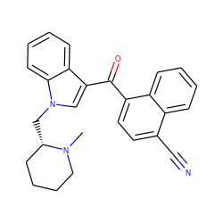 CN1CCCC[C@@H]1Cn1cc(C(=O)c2ccc(C#N)c3ccccc23)c2ccccc21 ZINC000013672812