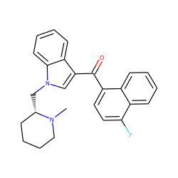 CN1CCCC[C@@H]1Cn1cc(C(=O)c2ccc(F)c3ccccc23)c2ccccc21 ZINC000013672796