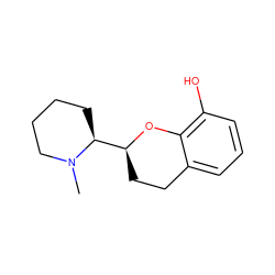 CN1CCCC[C@H]1[C@@H]1CCc2cccc(O)c2O1 ZINC000013471340