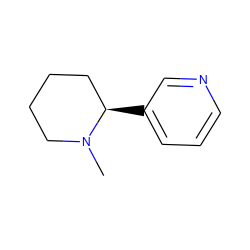 CN1CCCC[C@H]1c1cccnc1 ZINC000000517556