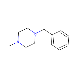 CN1CCN(Cc2ccccc2)CC1 ZINC000019536830