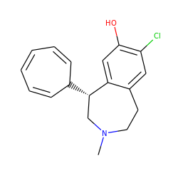 CN1CCc2cc(Cl)c(O)cc2[C@@H](C2C=CC=CC=C2)C1 ZINC000027313368