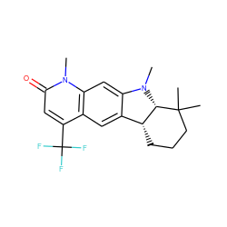 CN1c2cc3c(cc2[C@H]2CCCC(C)(C)[C@H]21)c(C(F)(F)F)cc(=O)n3C ZINC000027854105