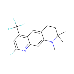 CN1c2cc3nc(F)cc(C(F)(F)F)c3cc2CCC1(C)C ZINC000027406644