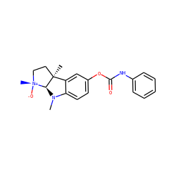 CN1c2ccc(OC(=O)Nc3ccccc3)cc2[C@]2(C)CC[N@@+](C)([O-])[C@H]12 ZINC000253634268