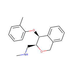 CNC[C@@H]1OCc2ccccc2[C@@H]1Oc1ccccc1C ZINC000040379319