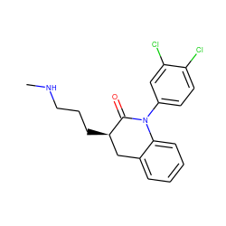 CNCCC[C@@H]1Cc2ccccc2N(c2ccc(Cl)c(Cl)c2)C1=O ZINC000028526960