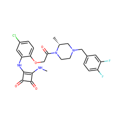 CNc1c(Nc2cc(Cl)ccc2OCC(=O)N2CCN(Cc3ccc(F)c(F)c3)C[C@H]2C)c(=O)c1=O ZINC000101088906