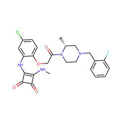 CNc1c(Nc2cc(Cl)ccc2OCC(=O)N2CCN(Cc3ccccc3F)C[C@H]2C)c(=O)c1=O ZINC000101088908