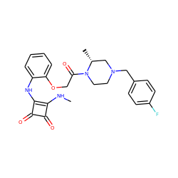 CNc1c(Nc2ccccc2OCC(=O)N2CCN(Cc3ccc(F)cc3)C[C@H]2C)c(=O)c1=O ZINC000101090025