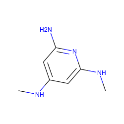 CNc1cc(N)nc(NC)c1 ZINC000115731093