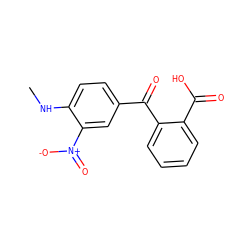 CNc1ccc(C(=O)c2ccccc2C(=O)O)cc1[N+](=O)[O-] ZINC000003887869