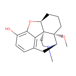 CO[C@@]12CCC[C@@H]3Oc4c(O)ccc5c4[C@@]31CCN(C)[C@@H]2C5 ZINC001772625454