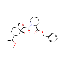 CO[C@@H](C)[C@@H]1CC[C@@H](C)[C@](O)(C(=O)C(=O)N2CCCC[C@H]2C(=O)OCc2ccccc2)C1 ZINC000026506845