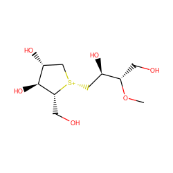 CO[C@@H](CO)[C@H](O)C[S@@+]1C[C@@H](O)[C@H](O)[C@H]1CO ZINC000071754247