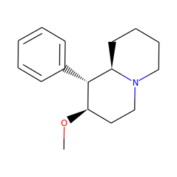 CO[C@@H]1CCN2CCCC[C@@H]2[C@H]1c1ccccc1 ZINC000028645425