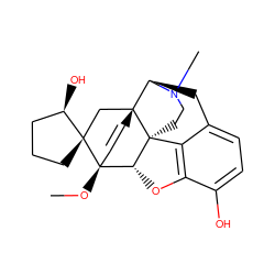 CO[C@]12C=C[C@@]3(C[C@]14CCC[C@H]4O)[C@H]1Cc4ccc(O)c5c4[C@@]3(CCN1C)[C@@H]2O5 ZINC000261176660