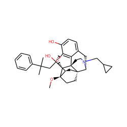 CO[C@]12CC[C@@]3(C[C@@H]1[C@](C)(O)CC(C)(C)c1ccccc1)[C@H]1Cc4ccc(O)c5c4[C@@]3(CCN1CC1CC1)[C@H]2O5 ZINC000072123305