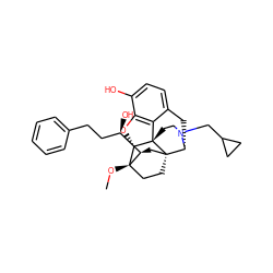 CO[C@]12CC[C@@]3(C[C@@H]1[C@H](O)CCc1ccccc1)[C@H]1Cc4ccc(O)c5c4[C@@]3(CCN1CC1CC1)[C@H]2O5 ZINC000095585927
