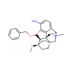 CO[C@]12CC[C@@]3(C[C@@H]1COCc1ccccc1)[C@H]1Cc4ccc(N)c5c4[C@@]3(CCN1C)[C@H]2O5 ZINC000114758253