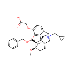 CO[C@]12CC[C@@]3(C[C@@H]1COCc1ccccc1)[C@H]1Cc4ccc(OCC(=O)O)c5c4[C@@]3(CCN1CC1CC1)[C@H]2O5 ZINC000114750452