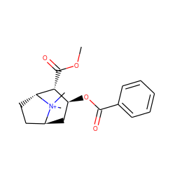 COC(=O)[C@@H]1[C@@H](OC(=O)c2ccccc2)C[C@H]2CC[C@H]1[N+]2(C)C ZINC000100644999