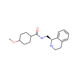 COC1CCC(C(=O)NC[C@@H]2NCCc3ccccc32)CC1 ZINC001772576511