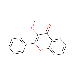 COc1c(-c2ccccc2)oc2ccccc2c1=O ZINC000000162726