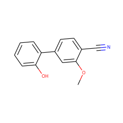 COc1cc(-c2ccccc2O)ccc1C#N ZINC000040828915