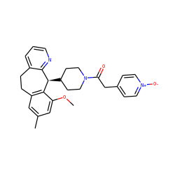 COc1cc(C)cc2c1[C@H](C1CCN(C(=O)Cc3cc[n+]([O-])cc3)CC1)c1ncccc1CC2 ZINC000029546128