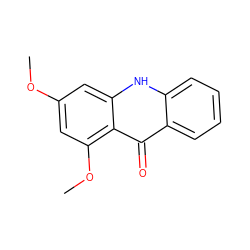 COc1cc(OC)c2c(=O)c3ccccc3[nH]c2c1 ZINC000005086426