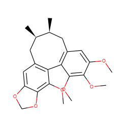 COc1cc2c(c(OC)c1OC)-c1c(cc3c(c1OC)OCO3)C[C@@H](C)[C@@H](C)C2 ZINC000001531882