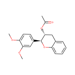COc1ccc([C@@H]2Oc3ccccc3C[C@H]2OC(C)=O)cc1OC ZINC000045393344