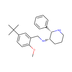 COc1ccc(C(C)(C)C)cc1CN[C@H]1CCCN[C@H]1c1ccccc1 ZINC000028824077