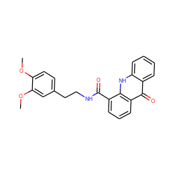 COc1ccc(CCNC(=O)c2cccc3c(=O)c4ccccc4[nH]c23)cc1OC ZINC000028713698