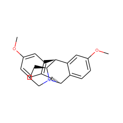 COc1ccc2c(c1)[C@H]1c3cc(OC)ccc3[C@H](C2)N2CCC[C@@H]12 ZINC000473245332