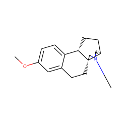 COc1ccc2c(c1)CC[C@]13CN(C)C[C@H]1CC[C@@H]23 ZINC000049807804