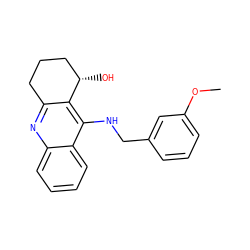 COc1cccc(CNc2c3c(nc4ccccc24)CCC[C@@H]3O)c1 ZINC000014946501