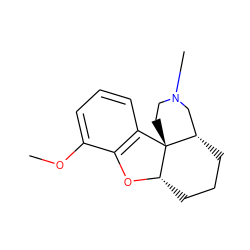 COc1cccc2c1O[C@H]1CCC[C@H]3CN(C)CC[C@]213 ZINC000038285630